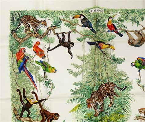 hermes carre equateur|Hermes Vintage Silk Carre Scarf Equateur by Robert Dallet .